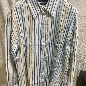 7 Diamonds Vintage Woven Shirt Sz XL